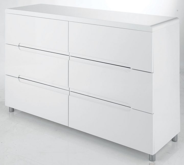 Commode De Rangement Conforama | Venus Et Judes intérieur Commode Blanc Laqué Fly