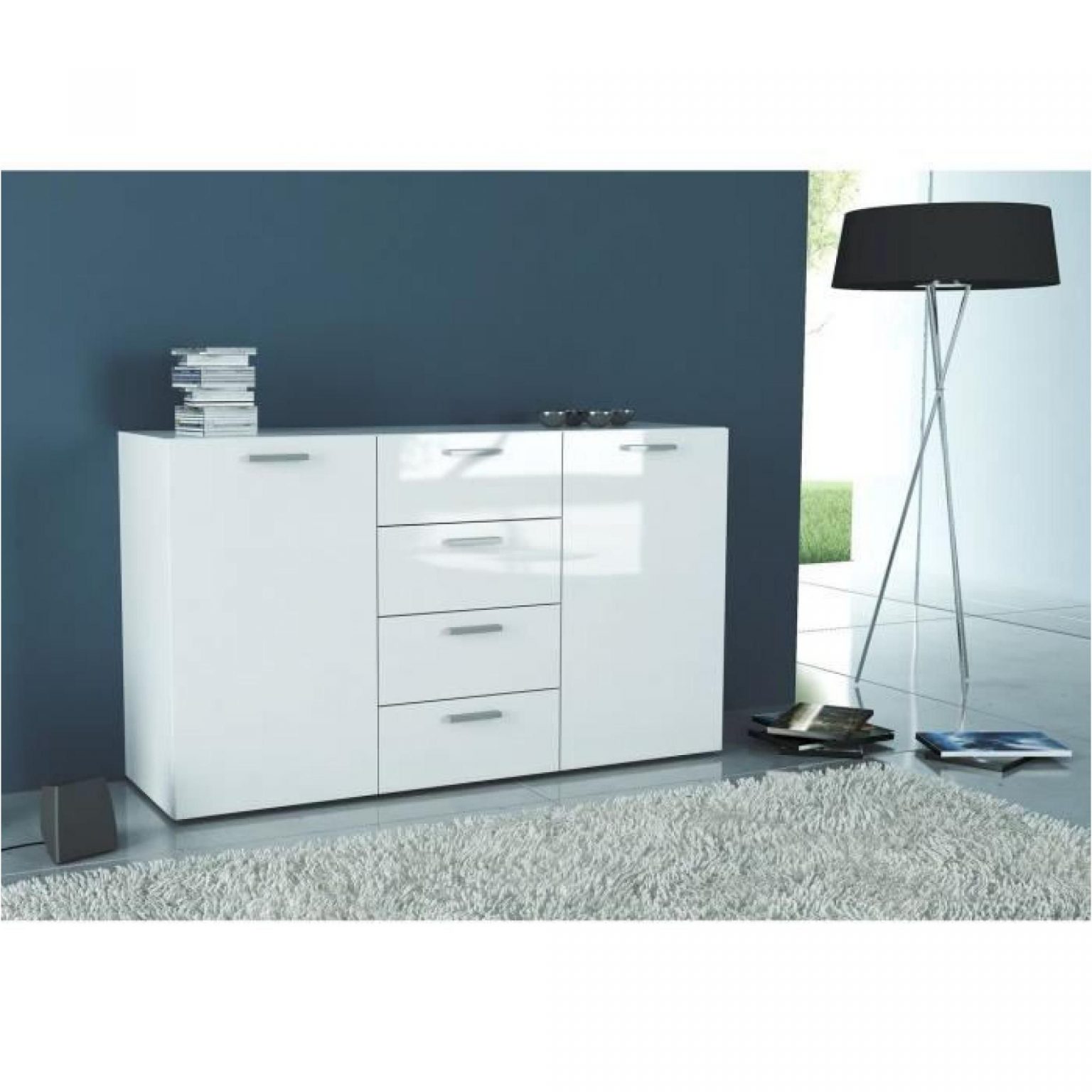 Ikea Meuble Blanc intérieur Buffet Laqué Blanc Ikea