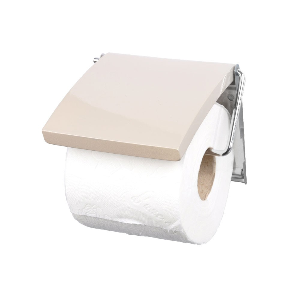 Dérouleur Papier Toilette Taupe À Fixer dedans Dérouleur Papier Wc Gifi