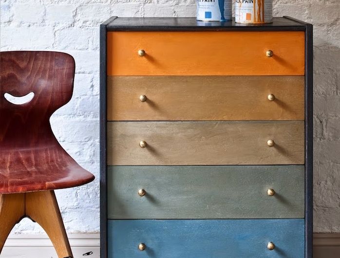 peindre un meuble laqué