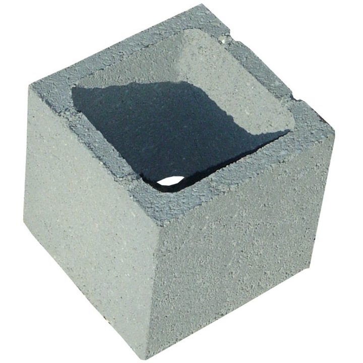 Élément De Pilier L.30 X L.30 X H.25 Cm Gris – Brique Et encequiconcerne Boisseau Béton 40X40