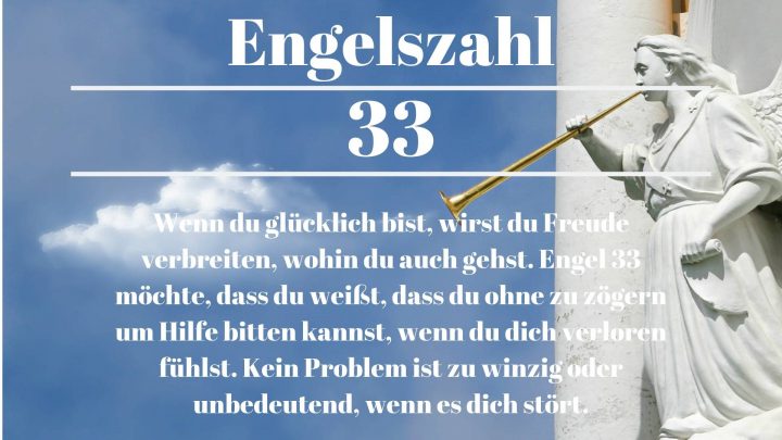 Engelszahl 33 Und Ihre Bedeutung – Warum Siehst Du 33? concernant Numerologie 33/6