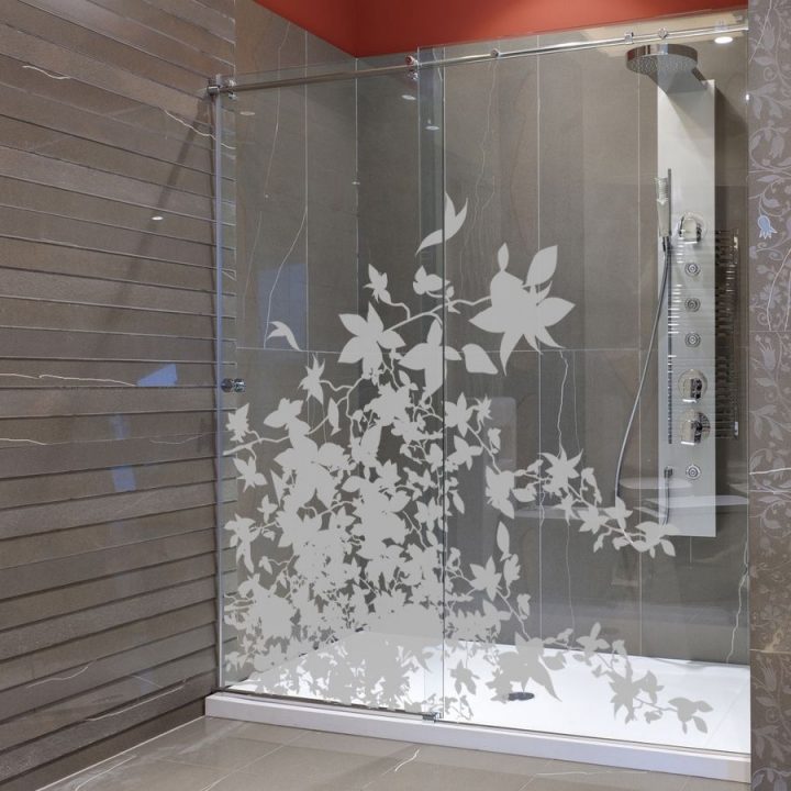 Feuillage – Vitre-Sticker | Stickers Vitres, Décoration avec Stickers Paroi De Douche Castorama