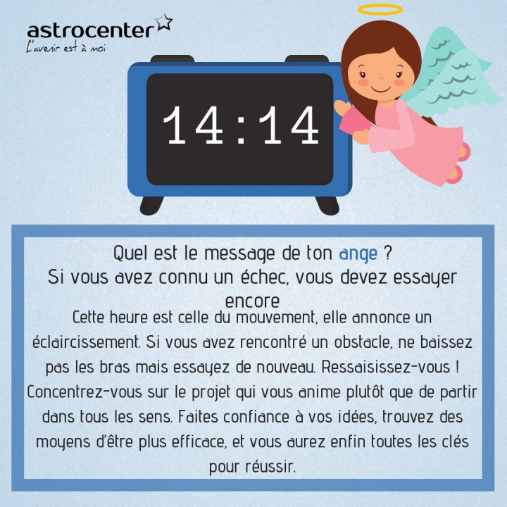 Heure Miroir 14H14, Signification : Larguez Ce Qui Est serapportantà Heure Miroir 14H14