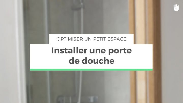 Installer Une Porte De Douche | Optimiser Un Petit Espace tout Charniere Porte De Douche Castorama