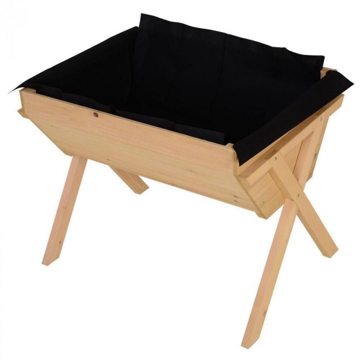 Jardinière Sur Pieds Potager Dim. 100L X 70L X 80H Cm Insert avec Potager Sur Pied Gifi