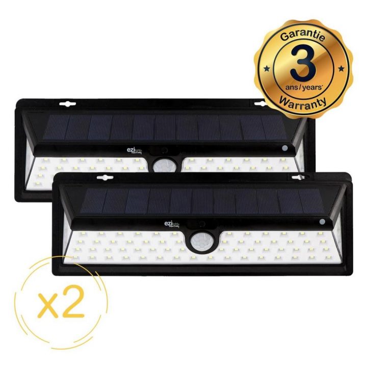 Lampe Solaire Led Murale Ezilight® Solar Xl – Pack De 2 Lampes serapportantà Aquarium Mural Gifi