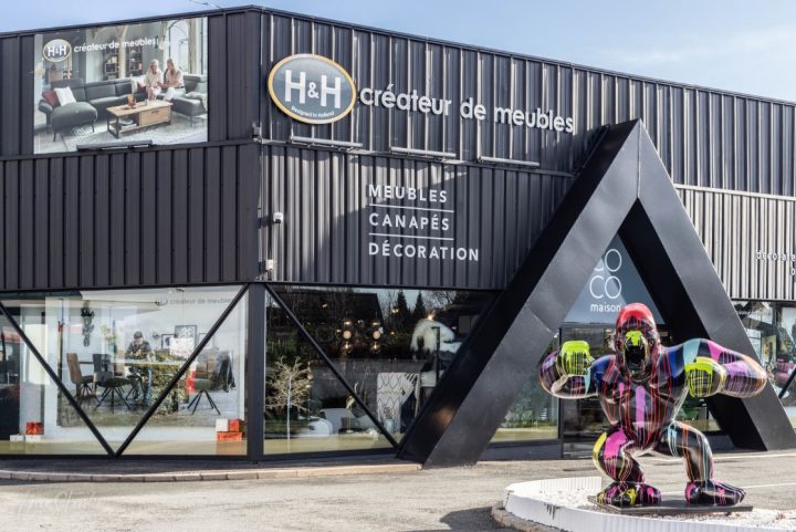 Le 71Ème H&H Créateur De Meubles Vient D'Ouvrir À Melesse à Magasin De Meubles H&amp;H Le Mans