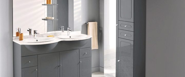 L'Ensemble "Majorca" Gris 130 Cm. Caisson + Coque + Plan pour Ventilateur De Plafond Brico Depot