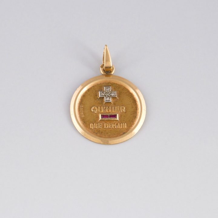 Médaille D'Amour Signée Augis à Medaille D&#039;Amour Augis Occasion