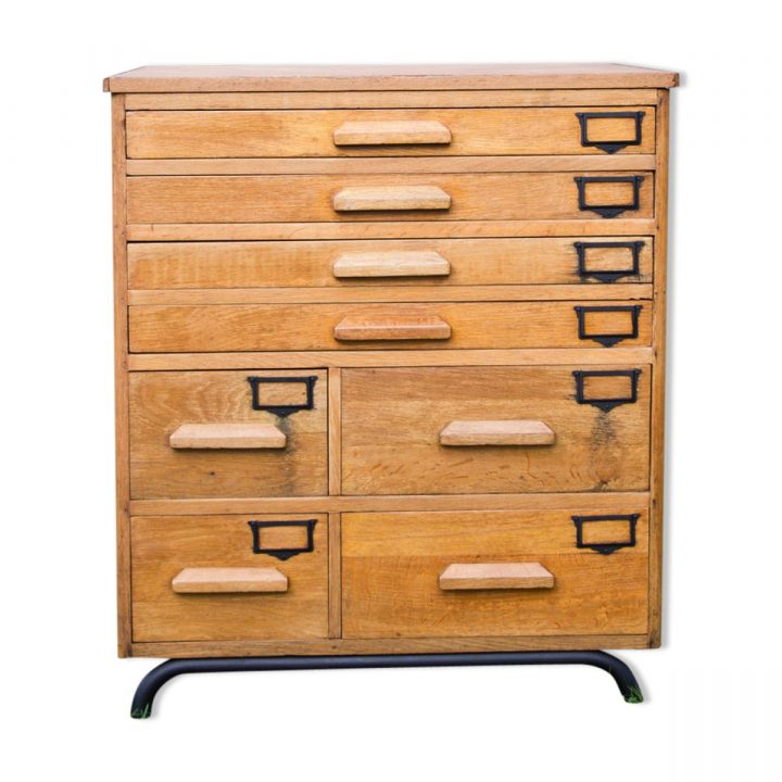 meuble de metier tiroirs