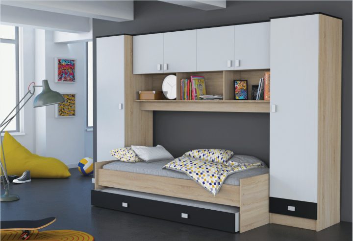 Meuble Pont Enfant Mathys destiné Pont De Lit 140X190 Meuble Pont Enfant Mathys destiné Pont De Lit 140X190