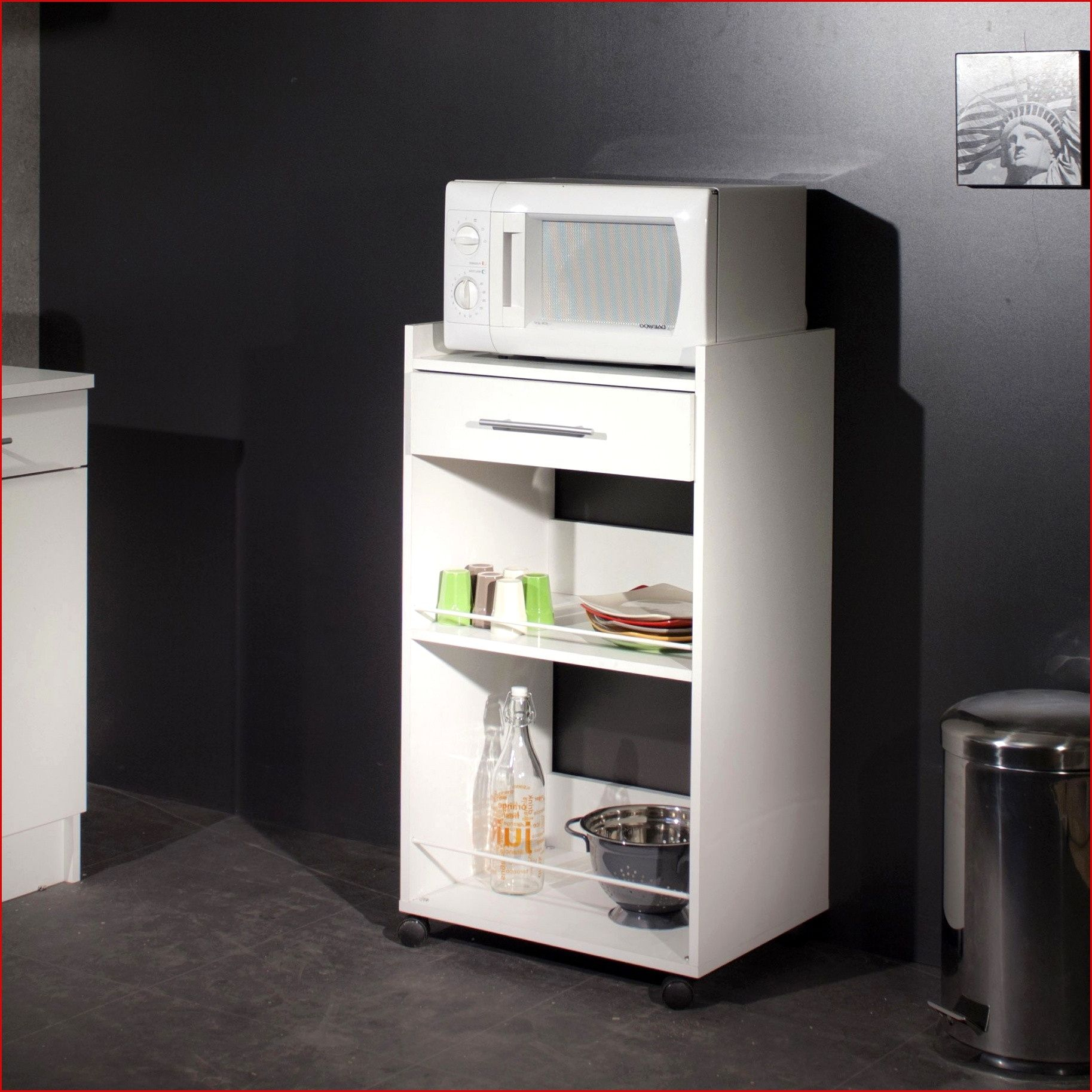 Meuble Pour Four Encastrable Et Plaque De Cuisson Trick En encequiconcerne Colonne Pour Four Et
