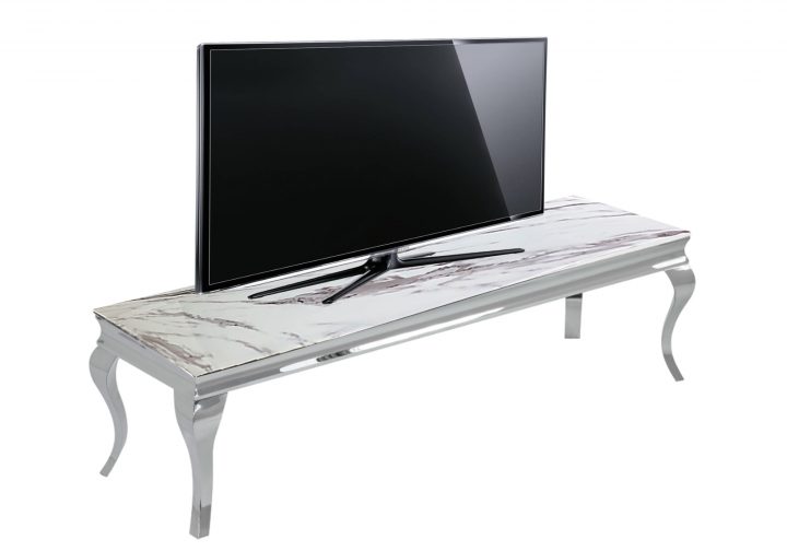 meuble tv en marbre