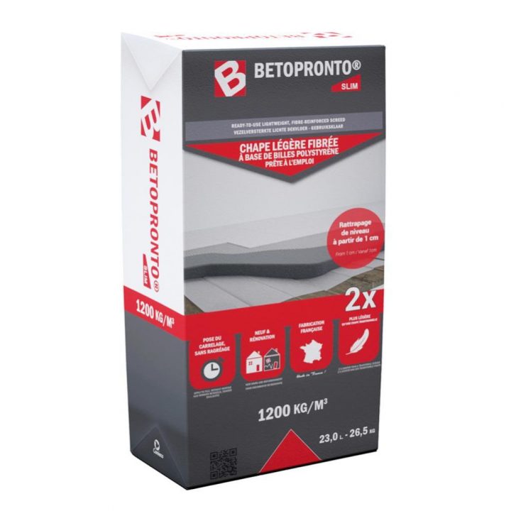 Micro Chape Betopronto Slim Edilteco, Sac 23 L | Leroy Merlin encequiconcerne Bille Polystyrène Pour Béton Leroy Merlin