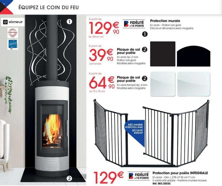 Offre Protection Pour Poêle Integrale Protection Murale Chez à Pare-Feu Poêle Brico Dépôt