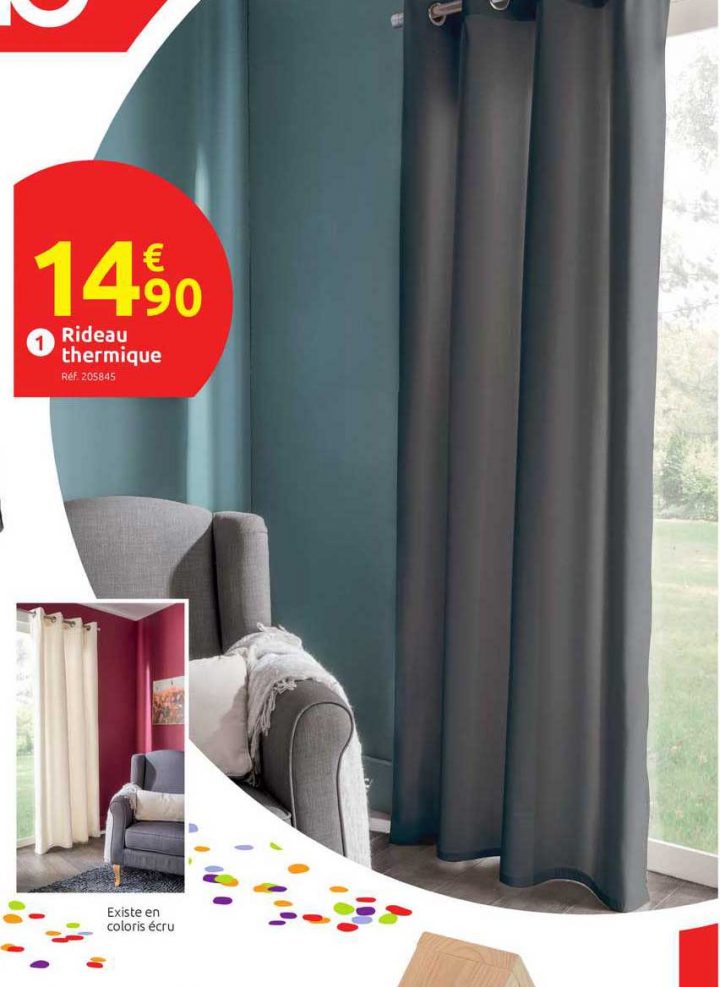 Offre Rideau Thermique Chez Mr Bricolage avec Rideau Thermique Leroy Merlin