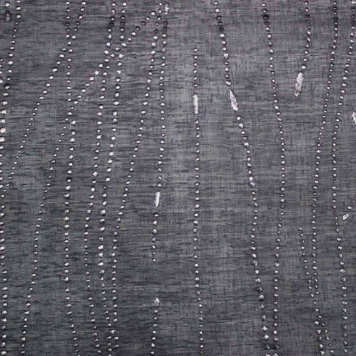 Paire Droite À Passants Filiane Anthracite destiné Voilage 90X120 Gifi