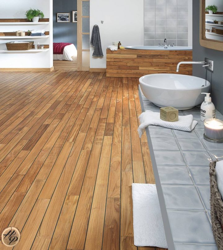 Parquet Pour Salle De Bain Pont De Bateau En Bois Exotique à Carrelage Pont De Bateau