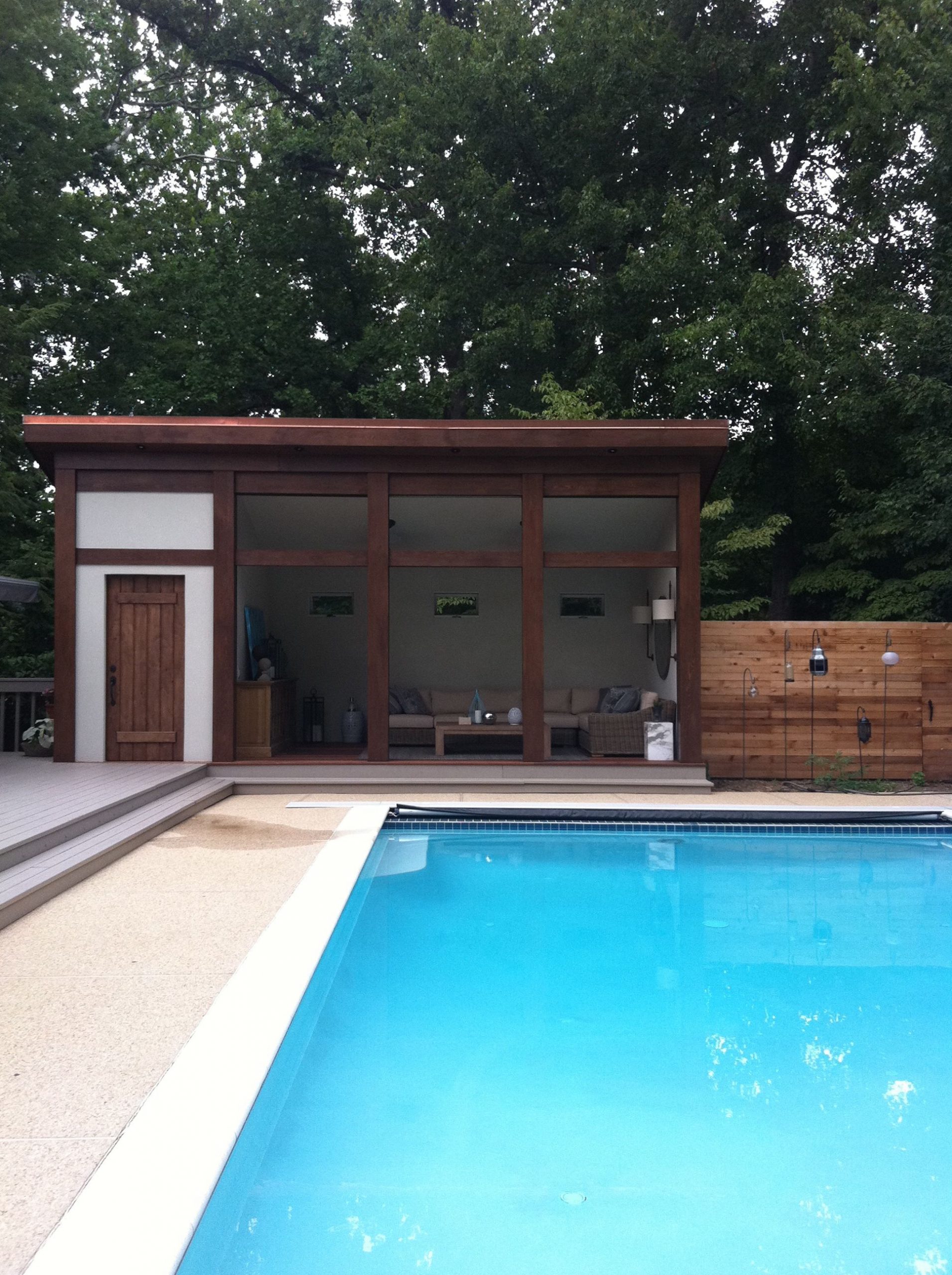 Pin By Lookie On For The Pool Area | Pool Houses, Pool avec Pool House Composite