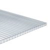 Plaque Polycarbonate Clair Triple Paroi - Plaque Et Bardeau pour Plaque Polycarbonate 32 Mm Castorama