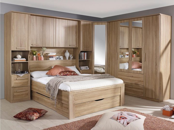 Pont De Lit Riga 140 Cm Sonoma Sans Fond concernant Pont De Lit 140X190