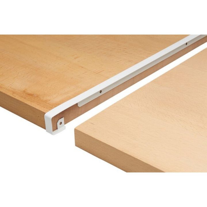 Profil Alu Sptd Bord Droit Jonction Droite 2/4R R0-2 intérieur Profil De Chant Reno Plan, Aluminium Brossé