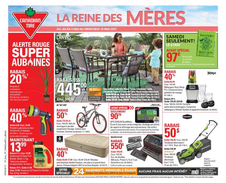 Publisac 2017 Flyer (Ctc_Wk19_Fr_7F_Exlabaie) By Salewhale avec Distributeur De Savon Canadian Tire