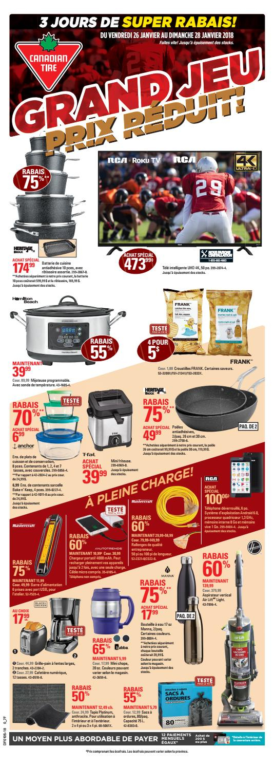 Publisac 2018 Flyer (Ctc_Wk4_Fr_7F) By Salewhale – Issuu serapportantà Distributeur De Savon Canadian Tire