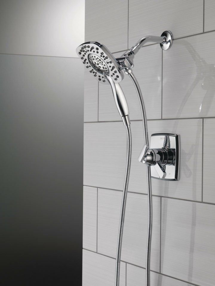 Robinet De Douche À Régulation De Pression Et De Température serapportantà Changer Cartouche Douche Delta