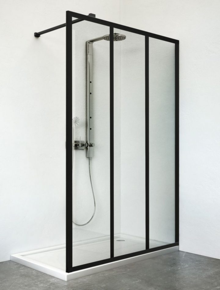 Rothalux – Paroi De Douche Philly Ambiance Loft Ei Pw3 09010 pour Paroi De Douche Sur Muret