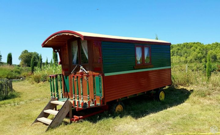 Roulotte Tzigane Caravaning Hérault – Leboncoin.fr tout Le Bon Coin Escalier Bois Occasion