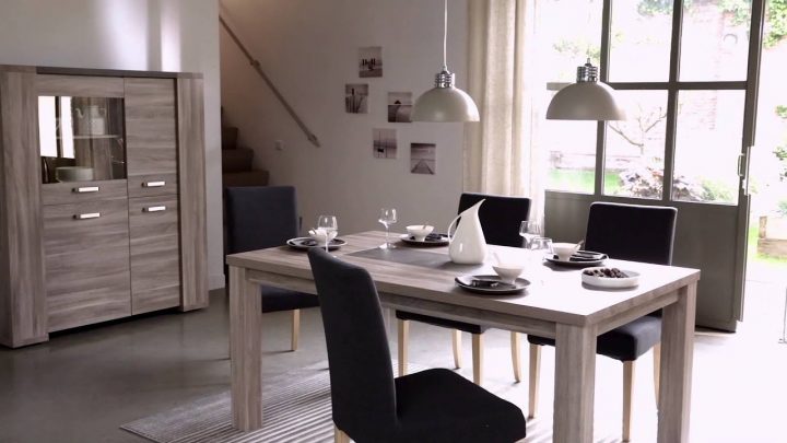 Séjour Nature Décor Chêne – Nouvelle Collection But dedans Salle À Manger But 2020