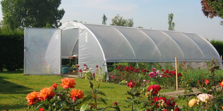 Serre Tunnel, Serre De Jardin Tunnel, Serre Plastique, Serre pour Serre Professionnelle Occasion