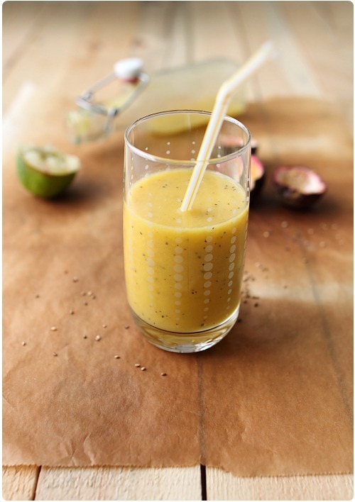smoothie ananas banane