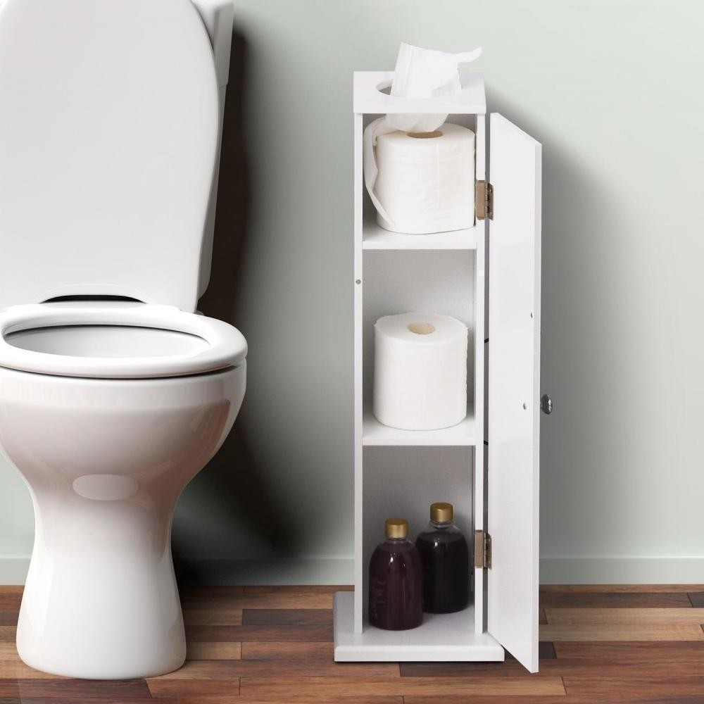 Support Papier Toilette - Porte-Papier Toilette - Armoire Pour Papier Toilette - 3 Niveaux + Sortie Papier Mdf Blanc destiné Dérouleur Papier Wc Gifi Support Papier Toilette - Porte-Papier Toilette - Armoire Pour Papier Toilette - 3 Niveaux + Sortie Papier Mdf Blanc destiné Dérouleur Papier Wc Gifi