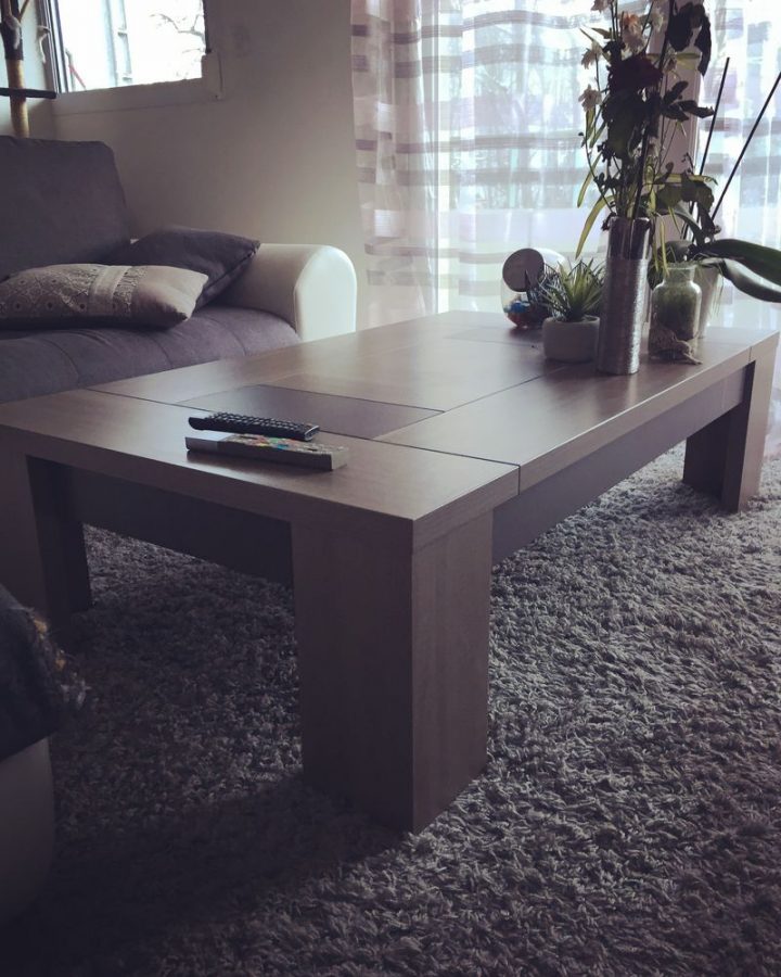 Table Basse, Collection Atlanta – Conforama À 130€ pour Conforama Salle À Manger Atlanta