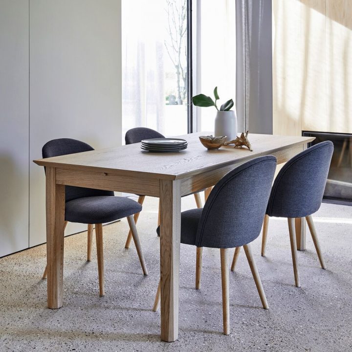 Table De Repas Extensible Plaquée Chêne – 6 À 12 Places intérieur Table Alinea Stockholm