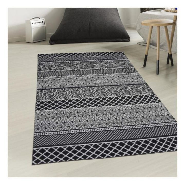 Tapis Berbère Zigzou Polyester Chenille – 170X240 Cm dedans Rideau De Porte Chenille Gifi