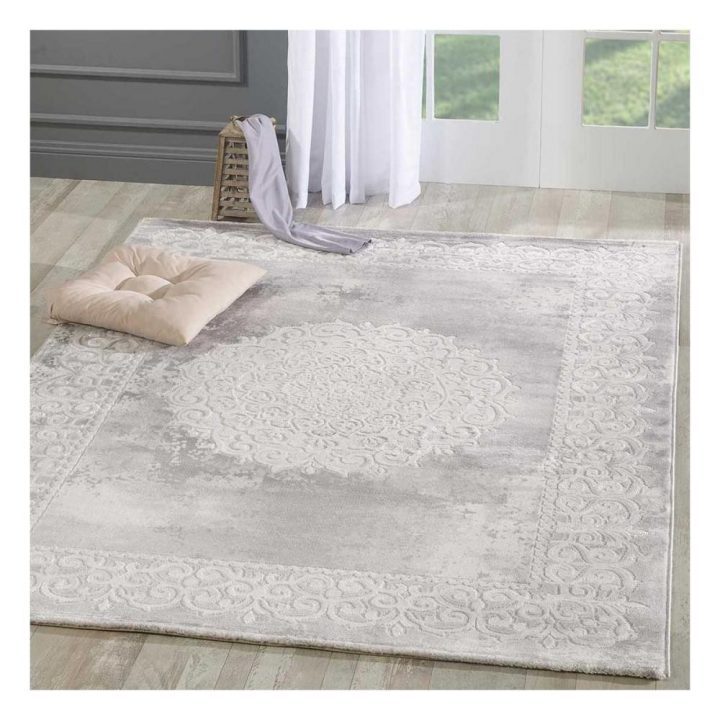 Tapis Moderne Khy Balrod 80% Polypropylène, 20% Polyester – 160X220 Cm destiné Rideau De Porte Chenille Gifi