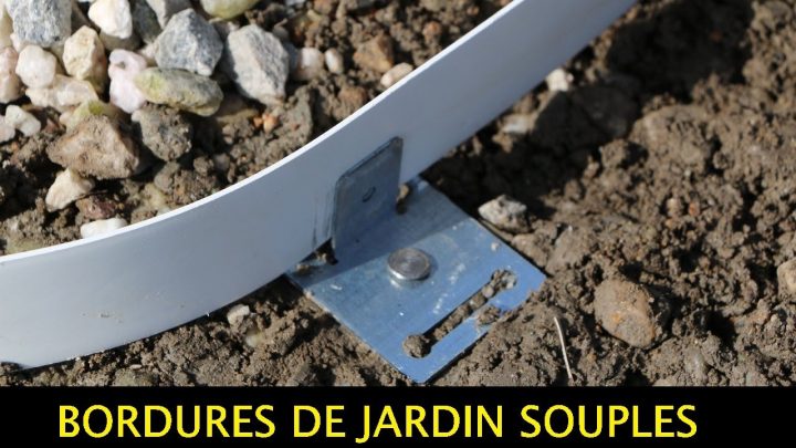 Tuto : Comment Poser Bordures De Jardin Souples Pvc-Galva-Corten – Apanages dedans Bordure Aluminium Jardin Castorama