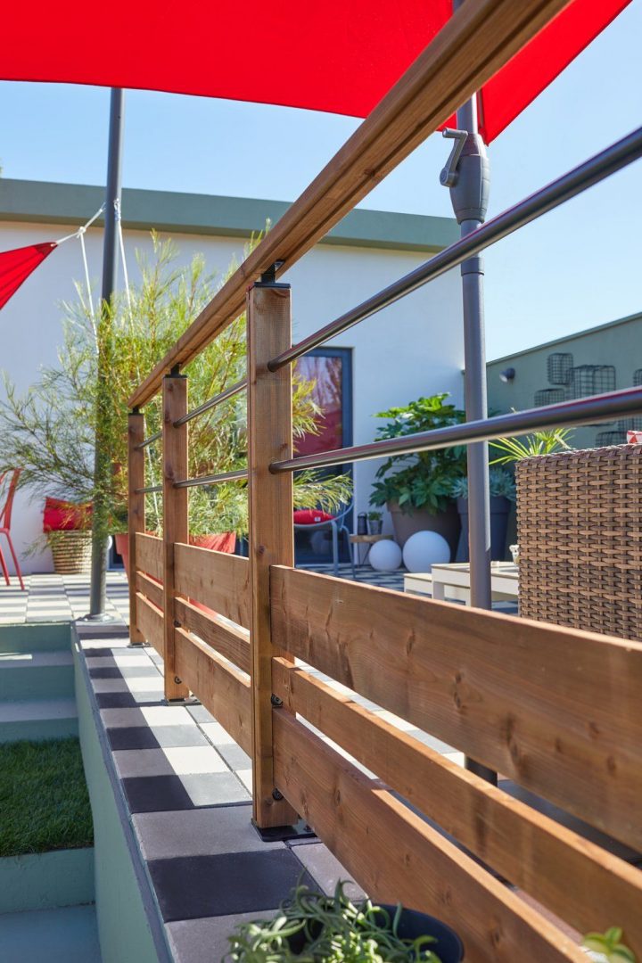 Un Garde Corps Spécial Terrasse | Balustrade Terrasse, Garde intérieur Terrasse Sur Pilotis En Kit Leroy Merlin