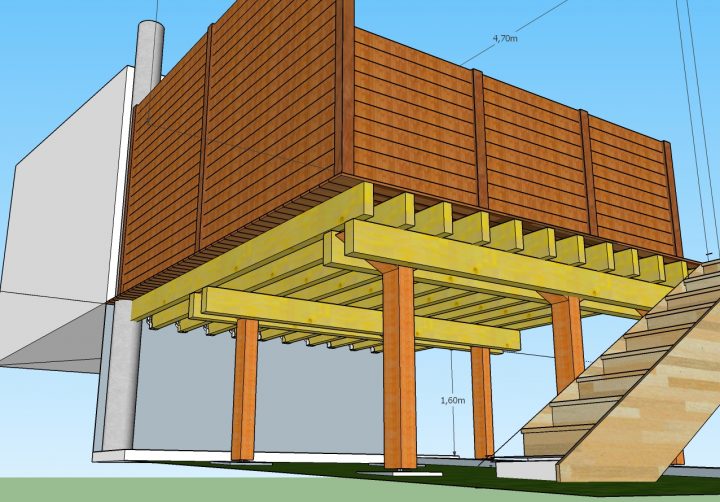 Vidéo 4 : Technique Sur Pilotis – Le Guide Des Terrasses En encequiconcerne Terrasse Sur Pilotis En Kit Leroy Merlin