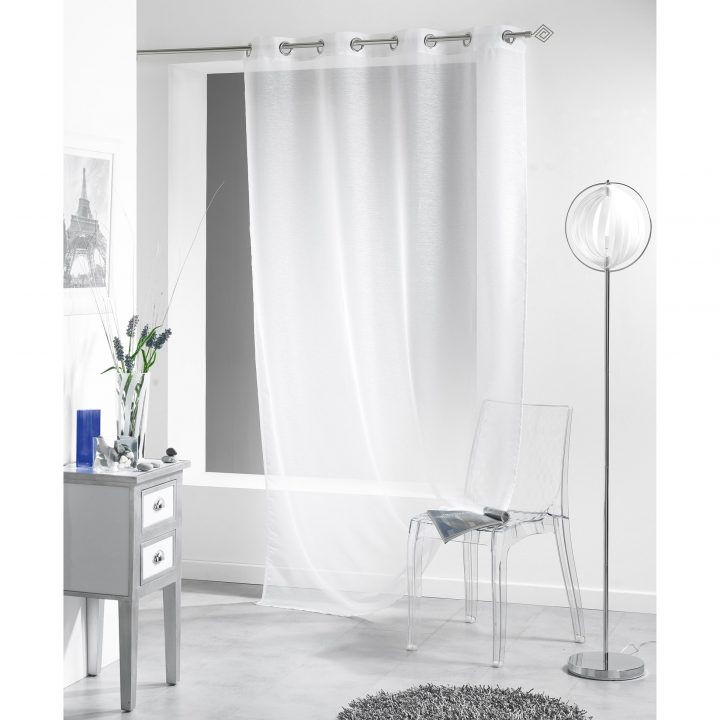Voilage Panneau À Œillets Lissea intérieur Voilage 90X120
