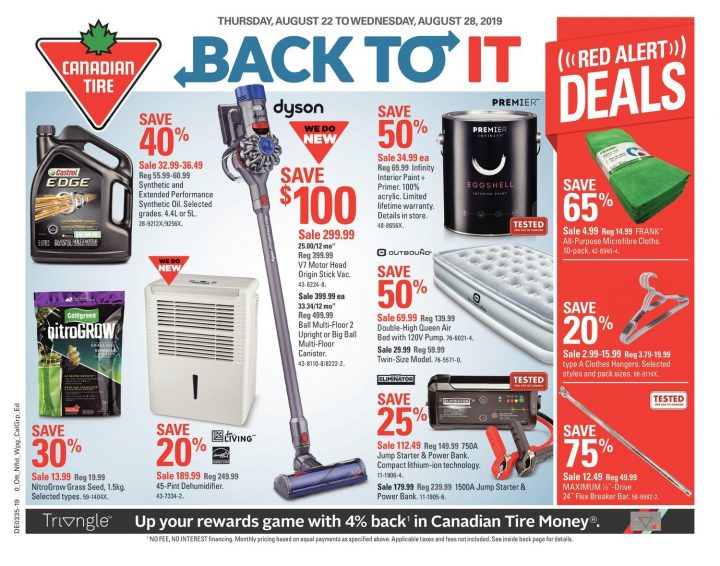 Weekly – Back To It – Canadian Tire 21 Août 2019 | Pj Shopwise encequiconcerne Distributeur De Savon Canadian Tire