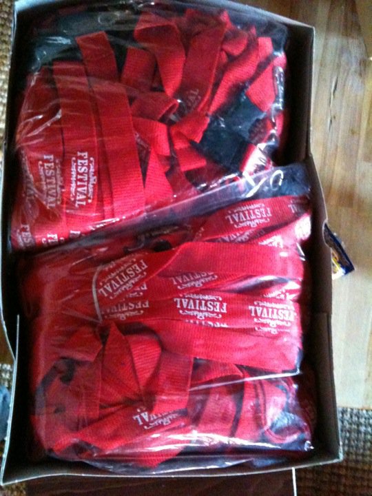 festival bänder lockern