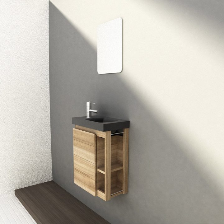 meuble lave main bois meuble lave main bois