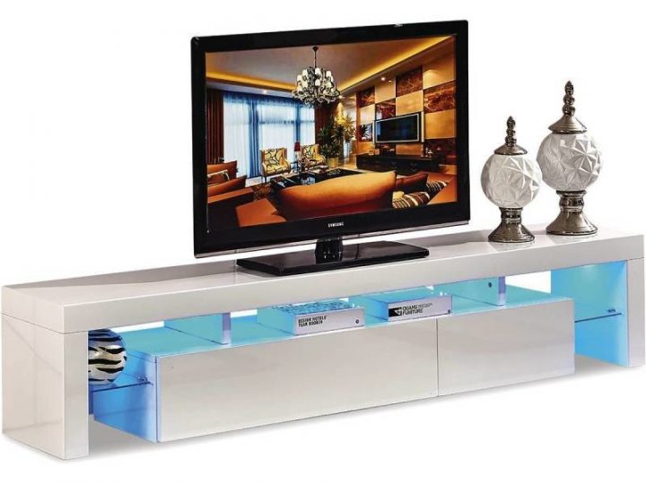 meuble tv a led