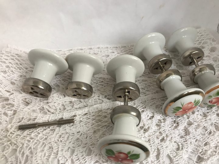 poignée de meuble porcelaine vintage poignée de meuble porcelaine vintage