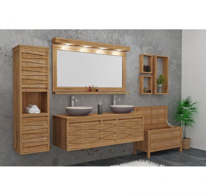 meuble de salle de bain en teck massif meuble de salle de bain en teck massif